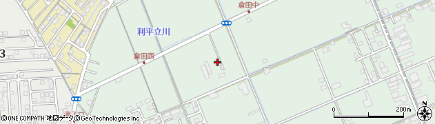 岡山県岡山市中区倉田233周辺の地図