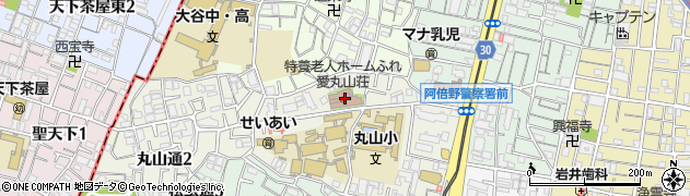 ふれ愛丸山荘ヘルパーステーション周辺の地図