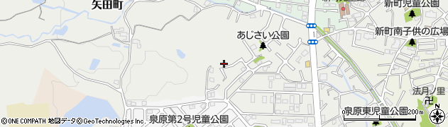 奈良県大和郡山市矢田町5742周辺の地図