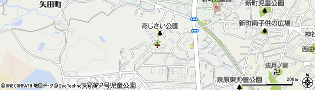 奈良県大和郡山市矢田町6527-26周辺の地図