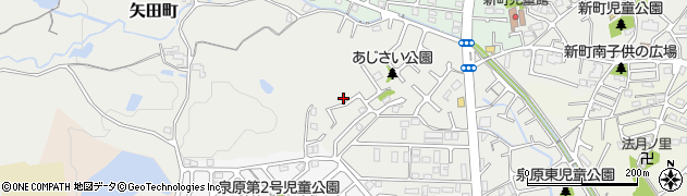 奈良県大和郡山市矢田町5742-9周辺の地図