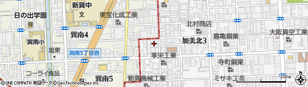 マキノ商事株式会社周辺の地図