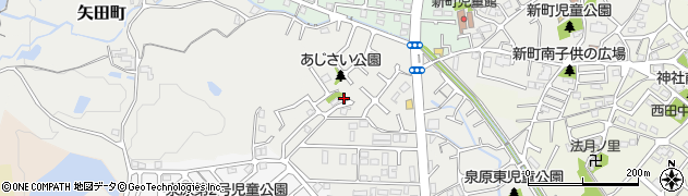 奈良県大和郡山市矢田町6527-28周辺の地図