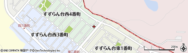 三重県名張市すずらん台西４番町253周辺の地図