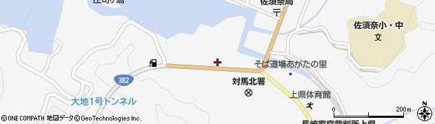 長崎県対馬市上県町佐須奈547周辺の地図