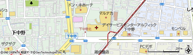 ベスト電器岡山本店周辺の地図