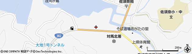 長崎県対馬市上県町佐須奈550周辺の地図
