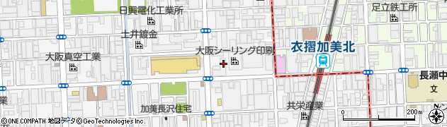 大阪府大阪市平野区加美北5丁目8-47周辺の地図
