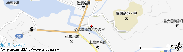 長崎県対馬市上県町佐須奈256周辺の地図