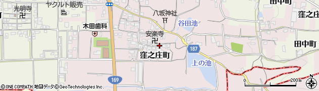 奈良県奈良市窪之庄町283周辺の地図