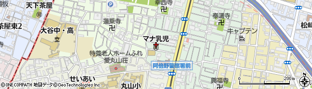 水道レスキュー阿倍野筋・姫松・桃ヶ池町・河堀口周辺の地図