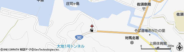 長崎県対馬市上県町佐須奈583周辺の地図