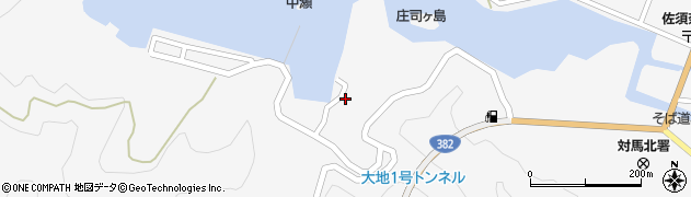 長崎県対馬市上県町佐須奈489周辺の地図