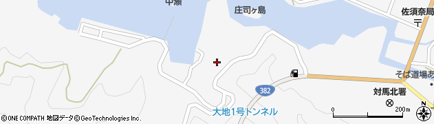 長崎県対馬市上県町佐須奈488周辺の地図