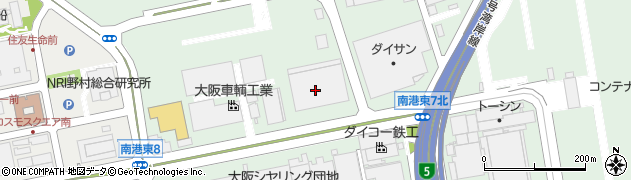 丸一運輸株式会社　神戸支店南港出張所周辺の地図