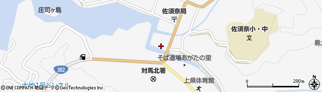 長崎県対馬市上県町佐須奈538周辺の地図