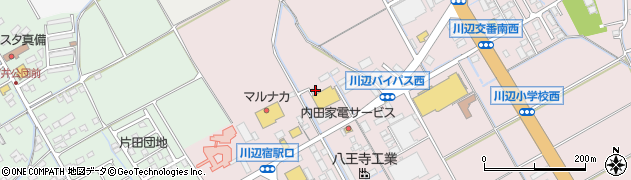 岡山県倉敷市真備町川辺1913周辺の地図