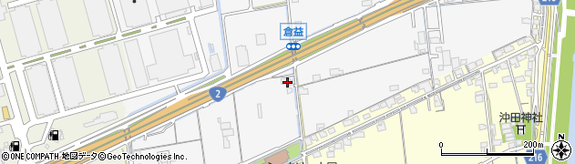 岡山県岡山市中区倉益273周辺の地図