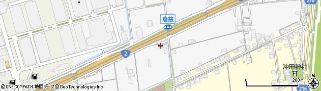 岡山県岡山市中区倉益273-1周辺の地図
