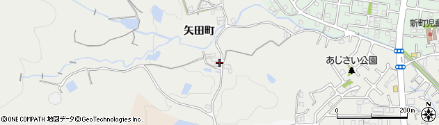 奈良県大和郡山市矢田町5863周辺の地図