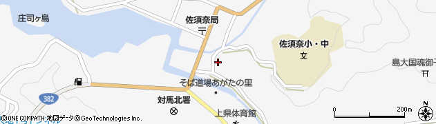 長崎県対馬市上県町佐須奈271周辺の地図