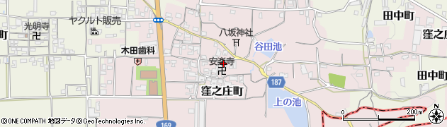 奈良県奈良市窪之庄町305周辺の地図