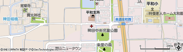 奈良県大和郡山市若槻町5周辺の地図
