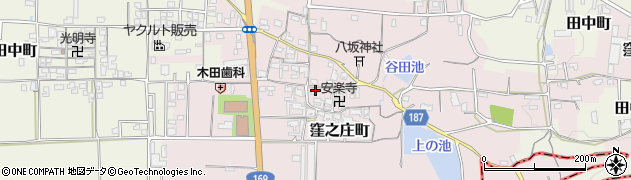 奈良県奈良市窪之庄町338周辺の地図