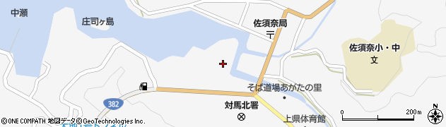 長崎県対馬市上県町佐須奈543周辺の地図