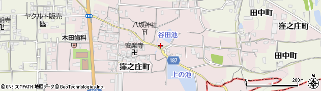 奈良県奈良市窪之庄町298周辺の地図