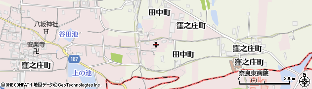 奈良県奈良市窪之庄町705周辺の地図