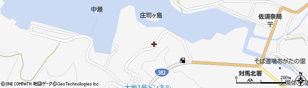 長崎県対馬市上県町佐須奈594周辺の地図