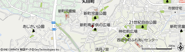 奈良県大和郡山市矢田町5512-33周辺の地図