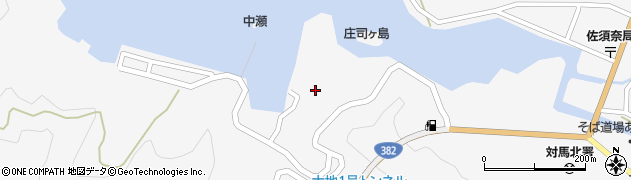 長崎県対馬市上県町佐須奈487周辺の地図