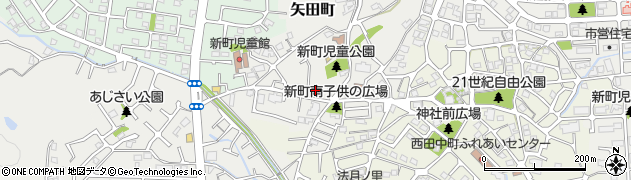 奈良県大和郡山市矢田町5512-3周辺の地図