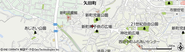 奈良県大和郡山市矢田町5512-2周辺の地図