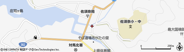 長崎県対馬市上県町佐須奈270周辺の地図