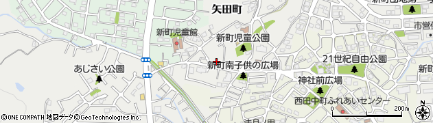 奈良県大和郡山市矢田町5512-5周辺の地図
