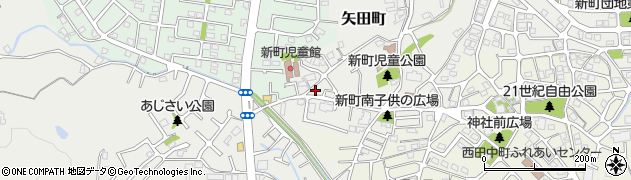 奈良県大和郡山市矢田町5517周辺の地図