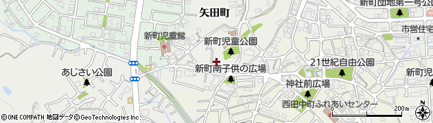 奈良県大和郡山市矢田町5512周辺の地図