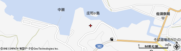 長崎県対馬市上県町佐須奈518周辺の地図