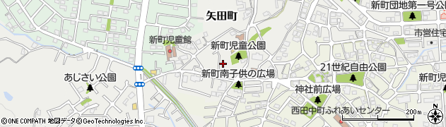 奈良県大和郡山市矢田町5512-36周辺の地図