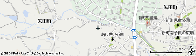 奈良県大和郡山市矢田町5729-16周辺の地図
