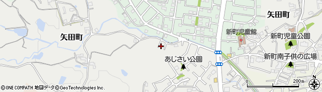 奈良県大和郡山市矢田町5729周辺の地図
