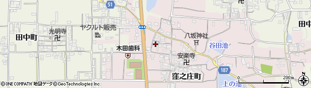 奈良県奈良市窪之庄町329周辺の地図