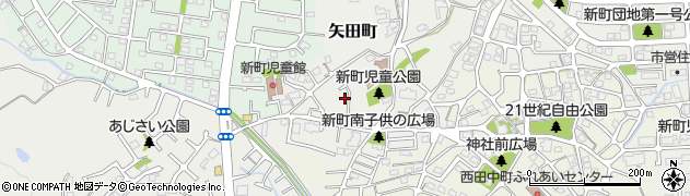 奈良県大和郡山市矢田町5512-11周辺の地図