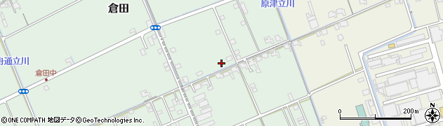 岡山県岡山市中区倉田202周辺の地図