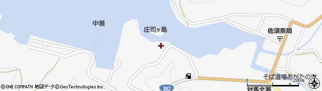 長崎県対馬市上県町佐須奈523周辺の地図