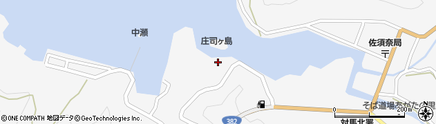 長崎県対馬市上県町佐須奈520周辺の地図