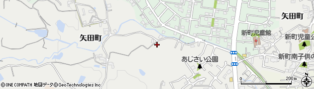奈良県大和郡山市矢田町5764周辺の地図